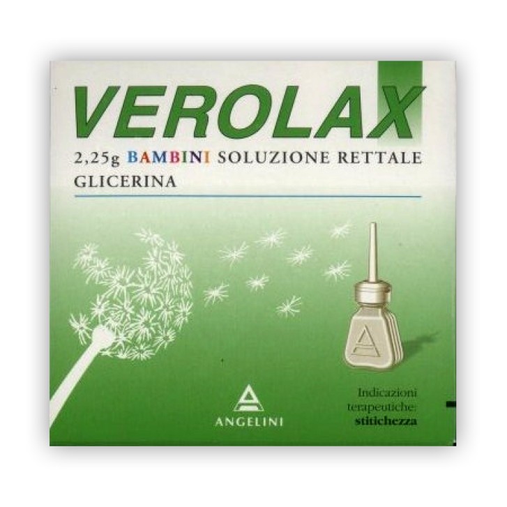 Verolax Bambini Lassativo Soluzione Rettale 2,25g 6 Microclismi - Verolax Verolax Bambini Lassativo Soluzione Rettale 2,25g 6 Microclismi - Verolax