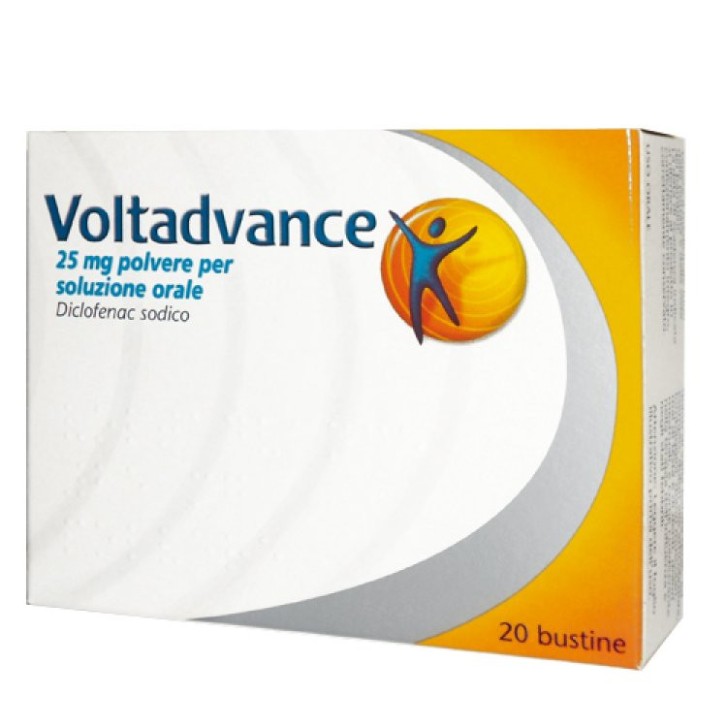 Voltadvance Polvere per Soluzione Orale 25 mg 20 Bustine - Voltadvance