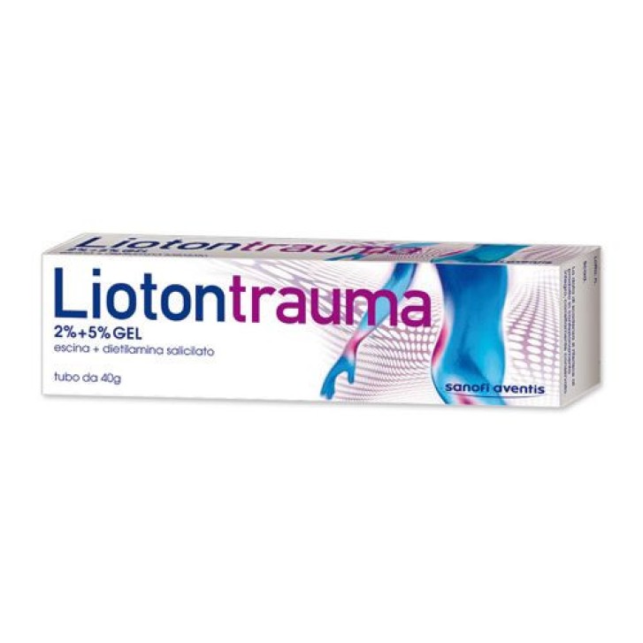 Liotontrauma Gel 2% + 5% per Dolori Articolari e Muscolari 40g - Lioton
