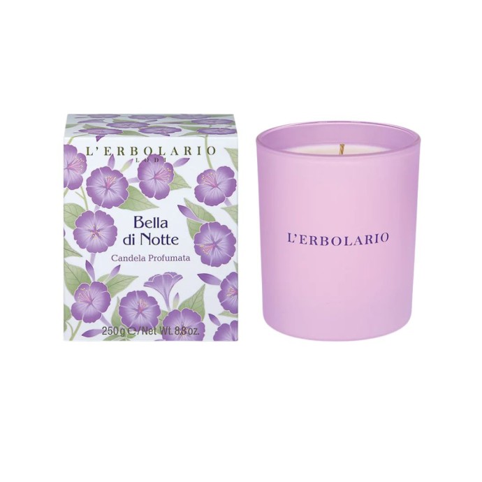 Bella di Notte Candela Profumata Fiorita Vaniglia Edizione Limitata 250g - L\'ERBOLARIO Bella di Notte Candela Profumata Fiorita Vaniglia Edizione Limitata 250g - L\'ERBOLARIO