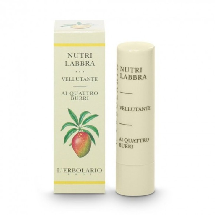 Nutrilabbra Vellutante Stick Labbra Nutriente ai Quattro Burri 4,5ml - L\'ERBOLARIO Nutrilabbra Vellutante Stick Labbra Nutriente ai Quattro Burri 4,5ml - L\'ERBOLARIO