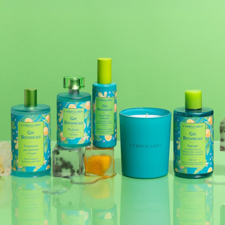 L\'ERBOLARIO Gin Botanicals Cofanetto Regalo Unisex con Bagnogel e Lozione - L\'ERBOLARIO L\'ERBOLARIO Gin Botanicals Cofanetto Regalo Unisex con Bagnogel e Lozione - L\'ERBOLARIO