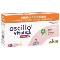 Oscillo Vitalità 50+ Integratore Effervescente Energia e Memoria 30 Compresse - BOIRON Oscillo Vitalità 50+ Integratore Effervescente Energia e Memoria 30 Compresse - BOIRON