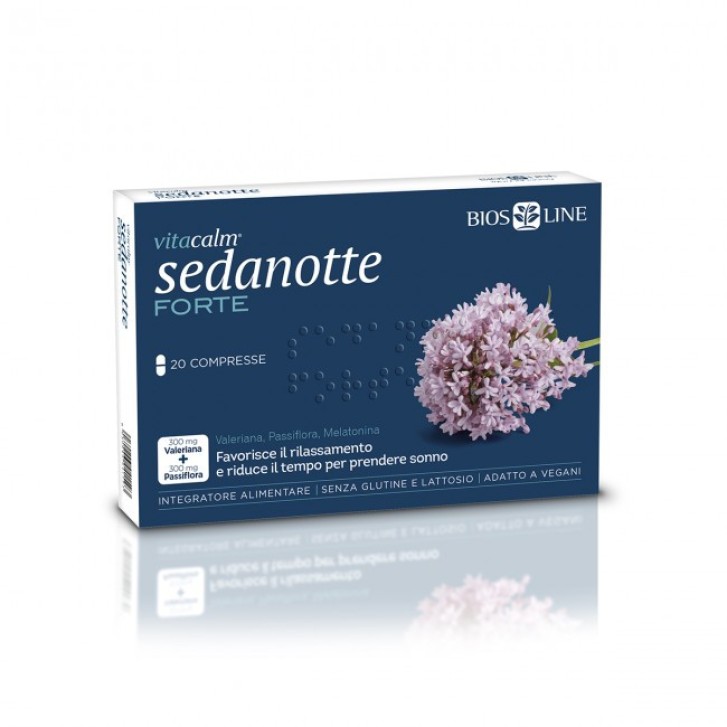 Vitacalm Sedanotte Forte Integratore Sonno Senza Glutine 20 Compresse - BIOS LINE
