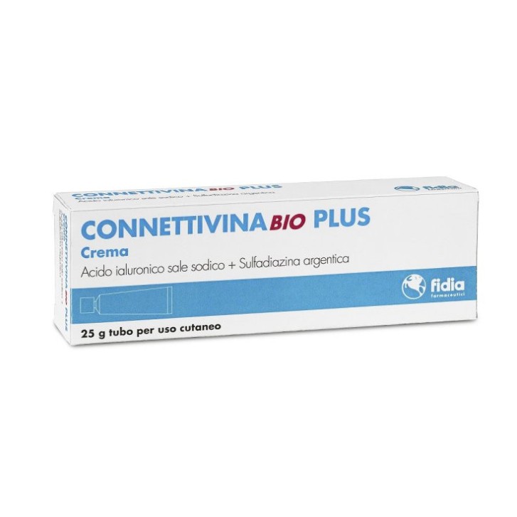 Connettivina Bio Plus Crema Dispositivo Medico con Acido Ialuronico 25g - CONNETTIVINA Connettivina Bio Plus Crema Dispositivo Medico con Acido Ialuronico 25g - CONNETTIVINA