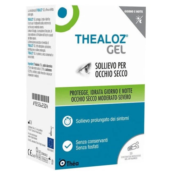 Thealoz Gel Oftalmico Sterile Monodose per Occhi Secchi 30x0,4g - Lab.Thea