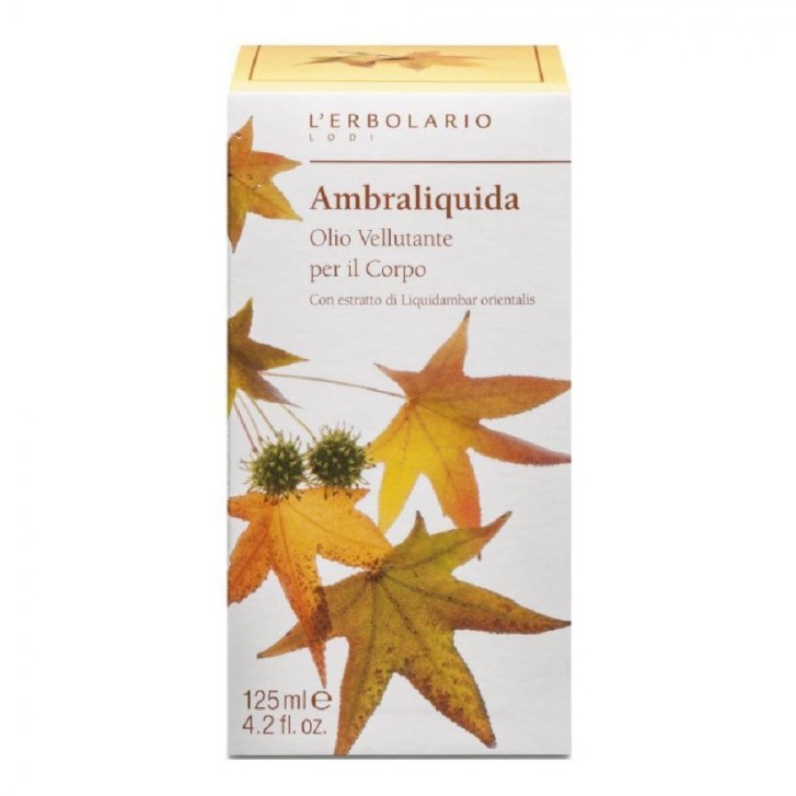 Ambraliquida Olio Vellutante Corpo Anti-Età Naturale 125ml - L\'ERBOLARIO Ambraliquida Olio Vellutante Corpo Anti-Età Naturale 125ml - L\'ERBOLARIO