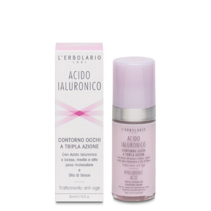 Acido Ialuronico Contorno Occhi Tripla Azione Siero Antiage 30ml - L\'ERBOLARIO