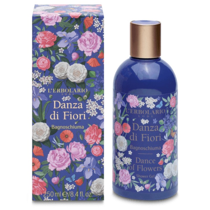 Danza Fiori Bagnoschiuma Flacone 250ml - L\'ERBOLARIO