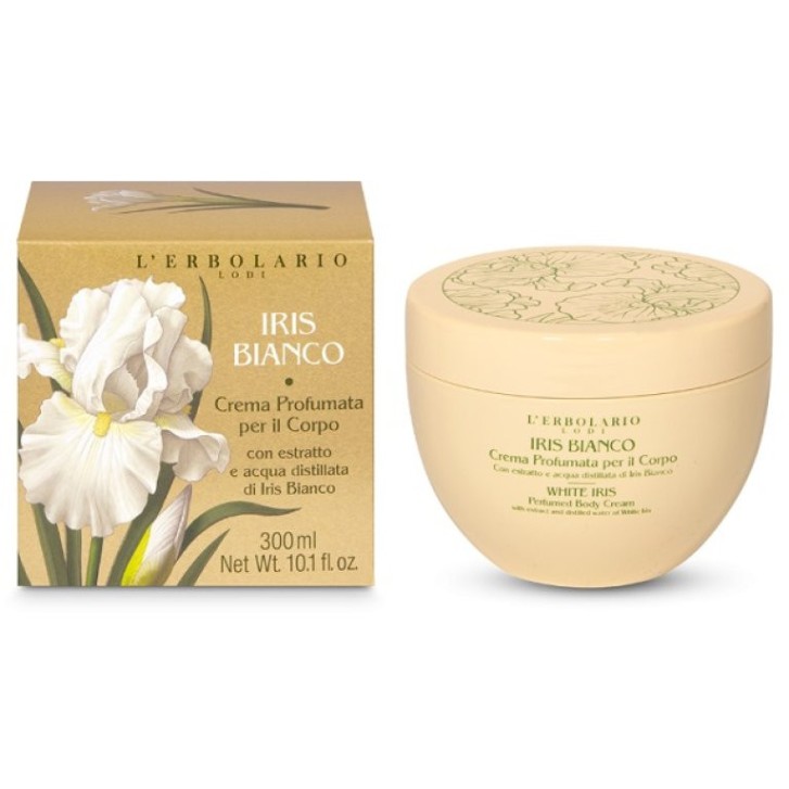 Iris Bianco Crema Corpo Idratante Pelli Sensibili 300 ml - L\'ERBOLARIO