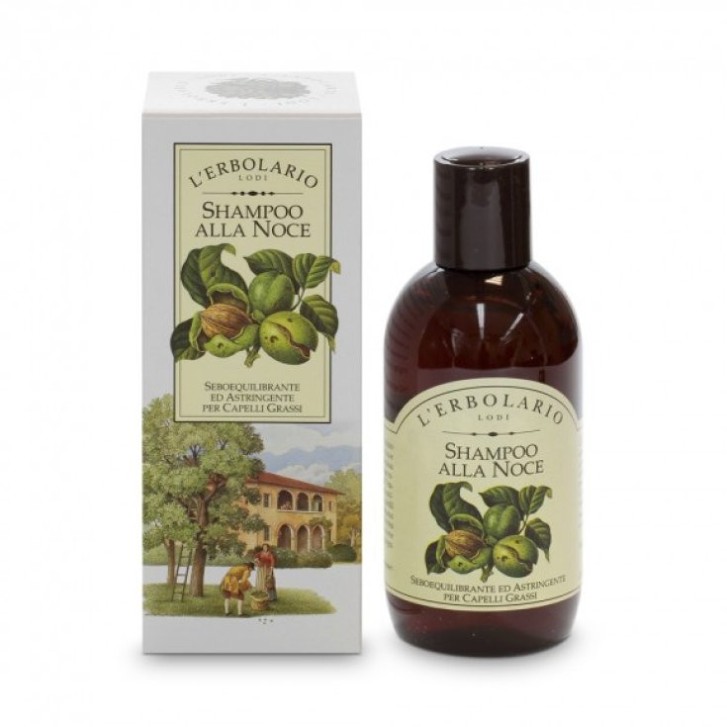 L\'Erbolario Shampoo alla Noce Sebo Equilibrante Capelli Grassi 200ml - L\'ERBOLARIO L\'Erbolario Shampoo alla Noce Sebo Equilibrante Capelli Grassi 200ml - L\'ERBOLARIO