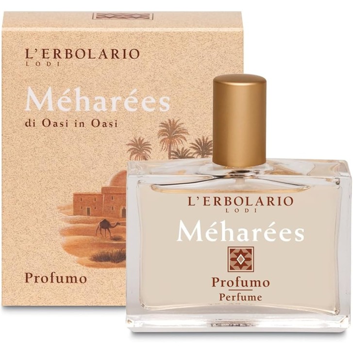 Méharées Acqua di Profumo Unisex Fragranza Ambrata Vanigliata 50ml - L\'ERBOLARIO Méharées Acqua di Profumo Unisex Fragranza Ambrata Vanigliata 50ml - L\'ERBOLARIO