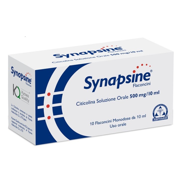 Synapsine Integratore Alimentare con Citicolina 10 Flaconcini - A.B.PHARM