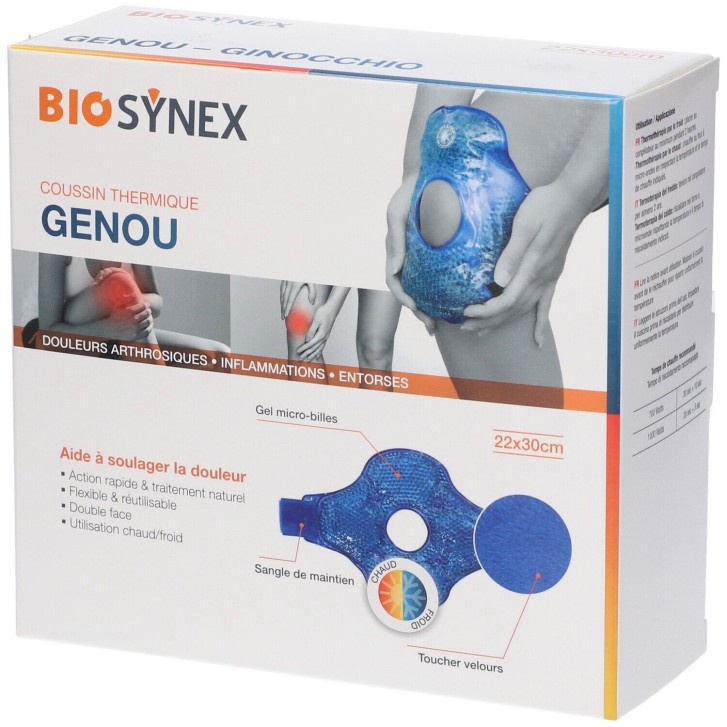 Kinecare Gel Microsfere per Ginocchio 22x30 cm - Kinecare