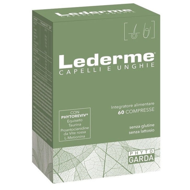 Lederme Capelli Unghie Integratore con Equiseto 60 Compresse - NAMED