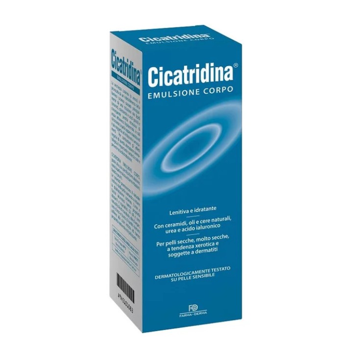 Cicatridina Emulsione Corpo per pelle secca e irritata 180ml - Cicatridina Cicatridina Emulsione Corpo per pelle secca e irritata 180ml - Cicatridina
