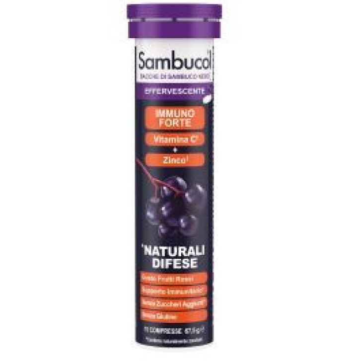 Sambucol Effervescente Integratore Supporto Immunitario 15 Compresse - NAMED