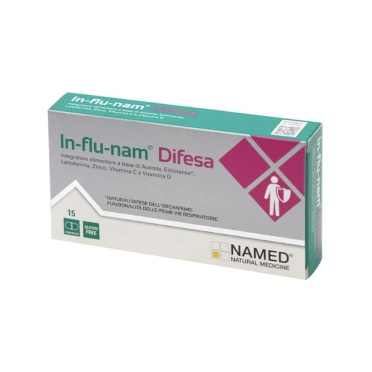 Influnam Difesa Integratore Supporto Immunitario 15 Compresse - Named