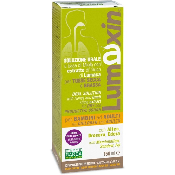 Lumaxin Sciroppo Adulti e Bambini Sollievo Tosse 150ml - NAMED