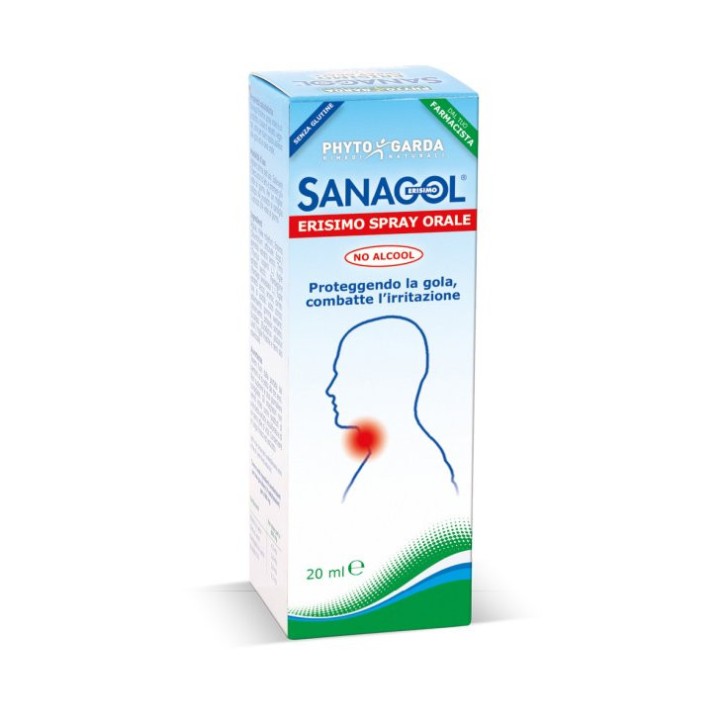 Sanagol Erisimo Spray Orale Senza Alcool 20ml - Phyto Garda
