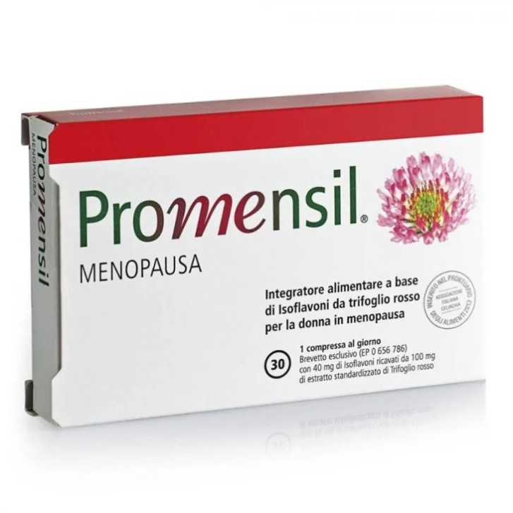 Promensil Menopausa Integratore Alimentare per Menopausa 30 Compresse - Named Promensil Menopausa Integratore Alimentare per Menopausa 30 Compresse - Named