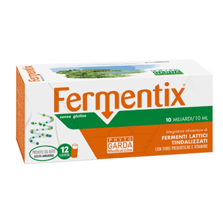 Fermentix Integratore Alimentare per l\'Equilibrio Intestinale 12 Flaconcini Monodose - Fermentix Fermentix Integratore Alimentare per l\'Equilibrio Intestinale 12 Flaconcini Monodose - Fermentix