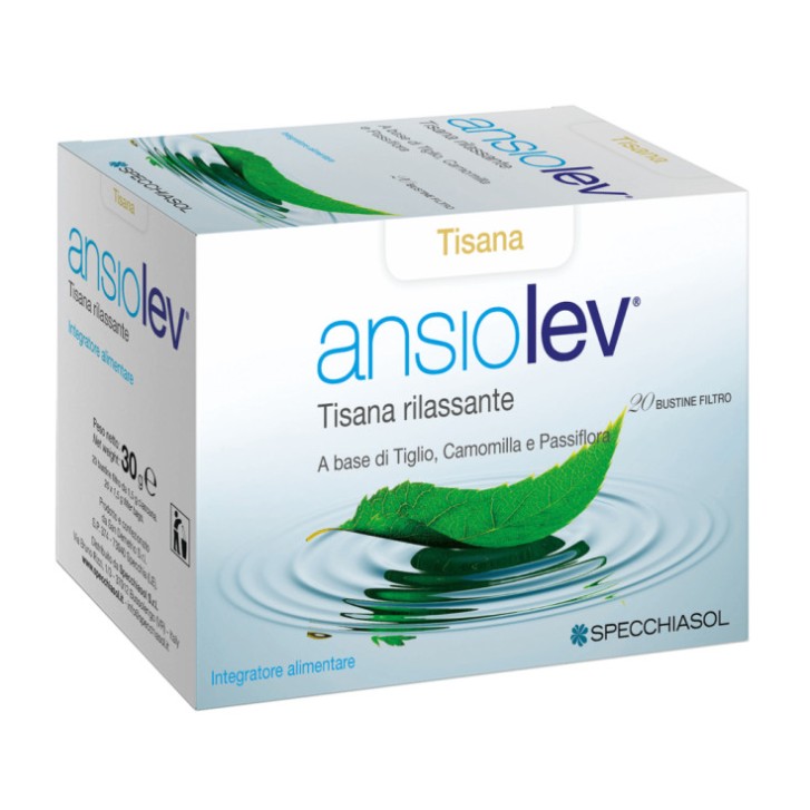 Tisana Rilassante Ansiolev 20 Filtri - Specchiasol