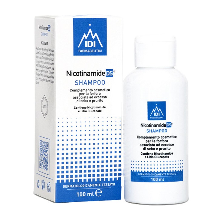 Nicotinamide DS Shampoo Antiforfora 100 ml - IDI Nicotinamide DS Shampoo Antiforfora 100 ml - IDI