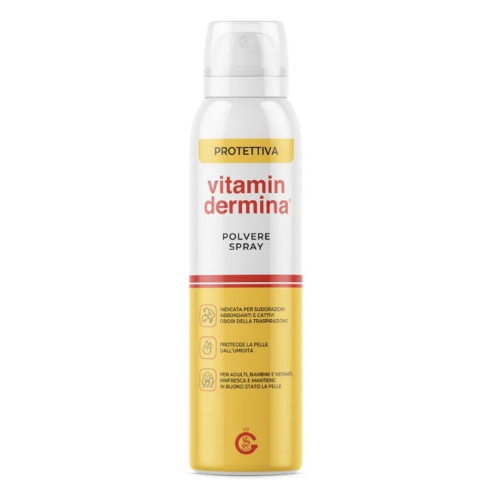 Vitamindermina Polvere Spray 150ml - Vitamindermina Vitamindermina Polvere Spray 150ml - Vitamindermina