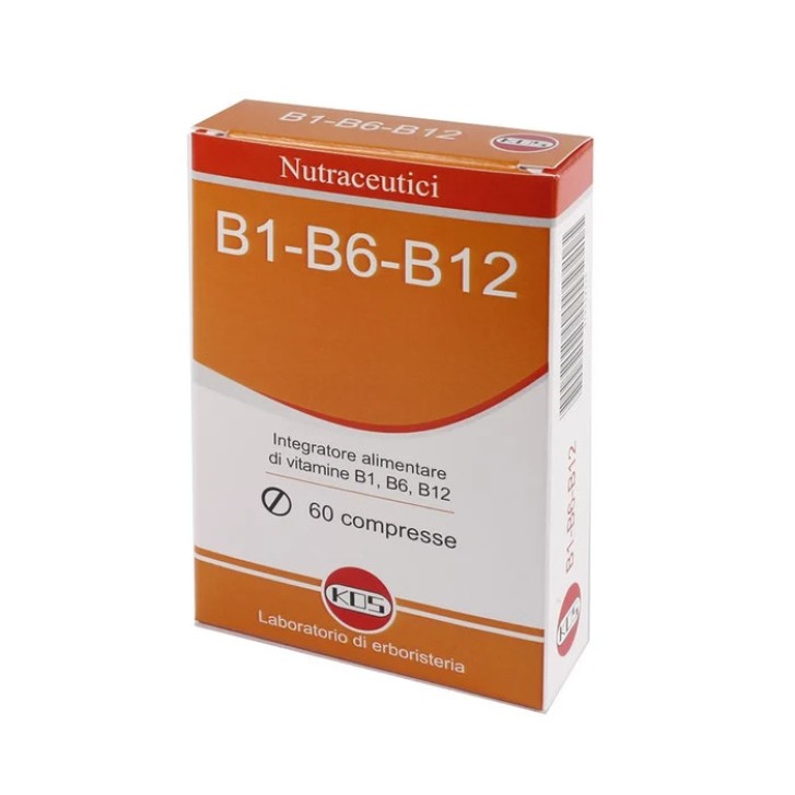 B1 B6 B12 Integratore Alimentare 60 Compresse - Kos