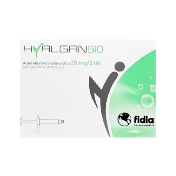 Siringa Intra-Articolare Acido Ialuronico 20mg 2ml - HyalganBio Siringa Intra-Articolare Acido Ialuronico 20mg 2ml - HyalganBio