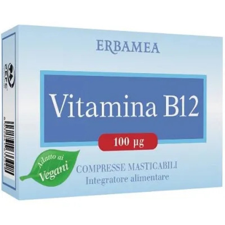 Vitamina B12 Erbamea 90 Compresse Masticabili - Erbamea