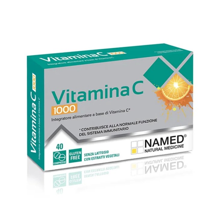 Vitamina C 1000 Integratore Alimentare 40 Compresse - Named