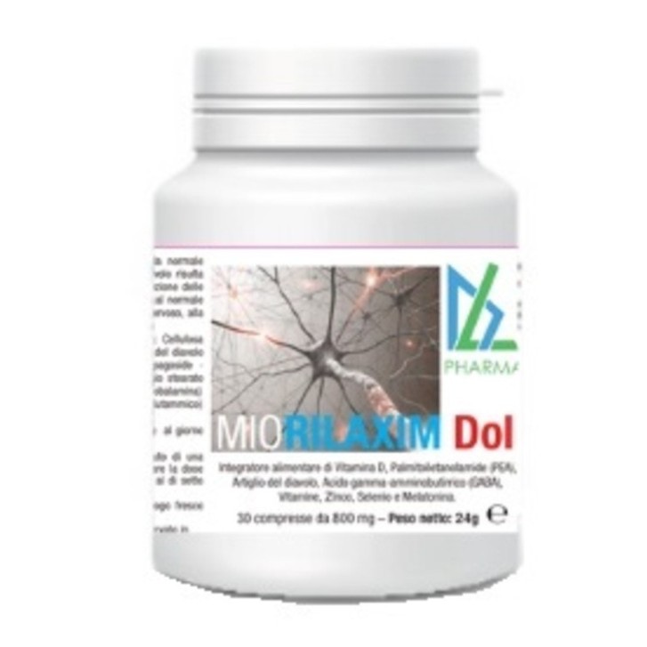 Miorilaxim Dol Integratore Alimentare per Funzione Muscolare 30 Compresse - DL PHARMA