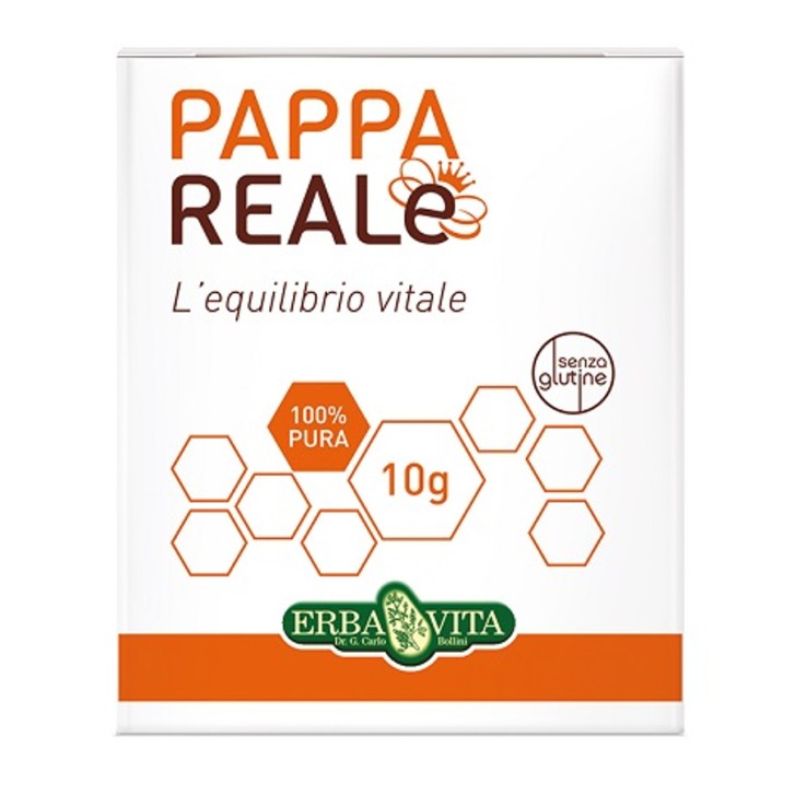 Erba Vita Pappa Reale Fresca Integratore Tonico 10g - Erba Vita Erba Vita Pappa Reale Fresca Integratore Tonico 10g - Erba Vita