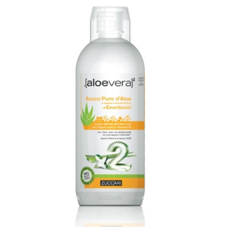 Succo Aloe Vera con Enertonici, Pappa Reale e Vitamina B 1000ml - Aloevera2