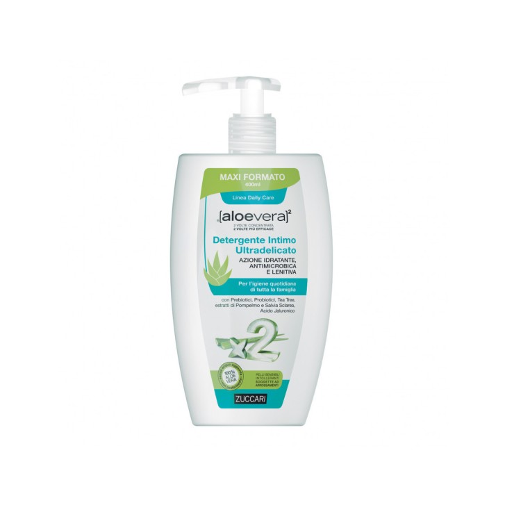 Detergente Intimo Ultradelicato Aloevera2 400ml - Zuccari