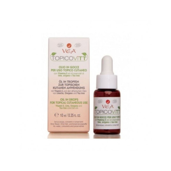 VEA Topicovit Olio in Gocce Topico Cutaneo 10ml - VEA