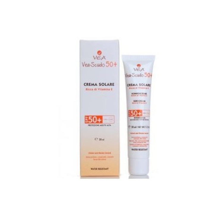 Vea Scudo 50+ Crema Solare Protezione Alta UVA UVB - 30ml