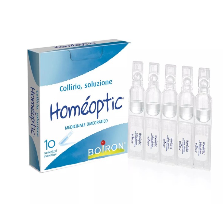 Collirio Omeopatico Monodose Homeoptic 10 Fiale da 0,4 ml - Boiron