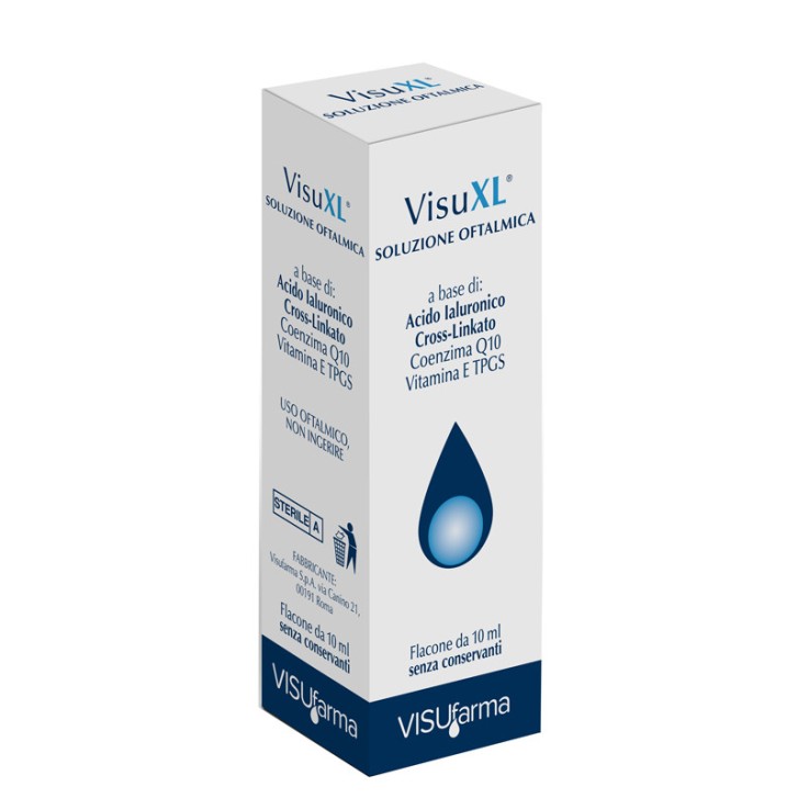 VisuXL Soluzione Oftalmica Lubrificante e Antiossidante 10ml - Visufarma