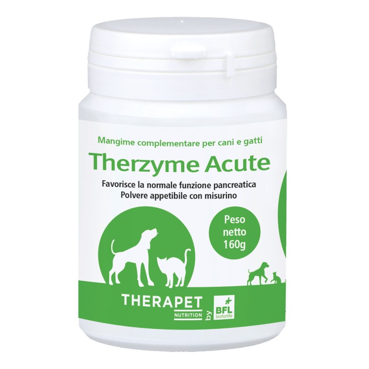 Bioforlife Therzyme Acute Polvere Supporto Pancreatico Cani e Gatti 160g - Bioforlife Bioforlife Therzyme Acute Polvere Supporto Pancreatico Cani e Gatti 160g - Bioforlife