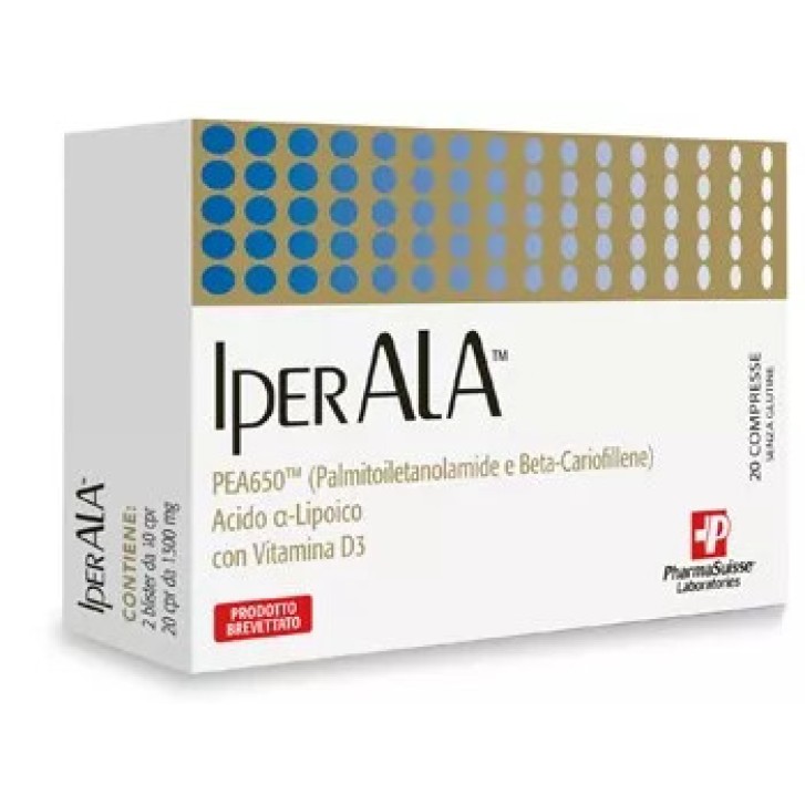 Iperala 20 Compresse Integratore Antinfiammatorio - Pharmasuisse Laboratories