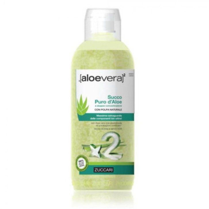 Succo Puro Aloe Vera Doppia Concentrazione 1000 ml - ALOEVERA2