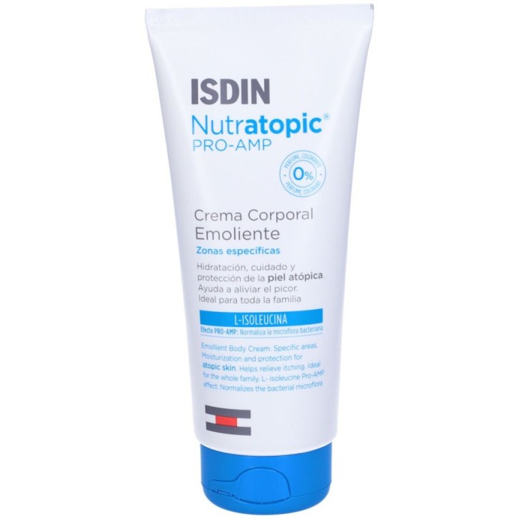Nutratopic Pro-AMP Crema Emolliente Corpo Pelle Atopica 200 ml - Isdin