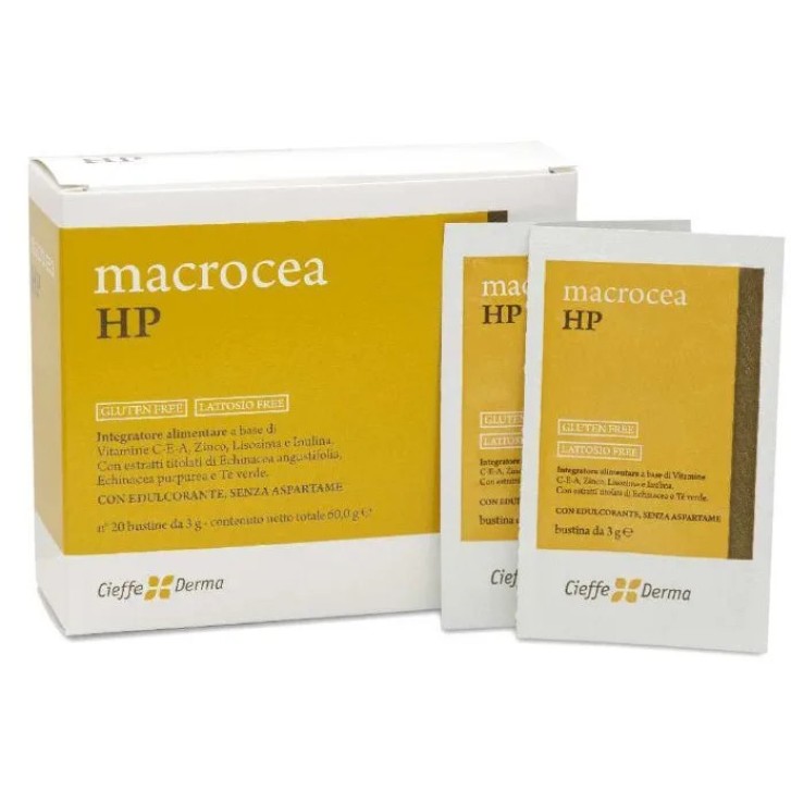 Macrocea HP Integratore per Difese Immunitarie 20 Bustine - Cieffe Derma Macrocea HP Integratore per Difese Immunitarie 20 Bustine - Cieffe Derma