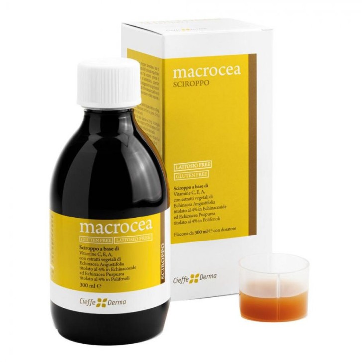 Macrocea Sciroppo Integratore Difesa Immunitaria 300ml - Cieffe Derma Macrocea Sciroppo Integratore Difesa Immunitaria 300ml - Cieffe Derma
