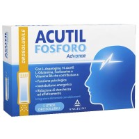 Acutil Fosforo Advance Integratore per Memoria e Concentrazione 12 Stick Orosolubili - Acutil