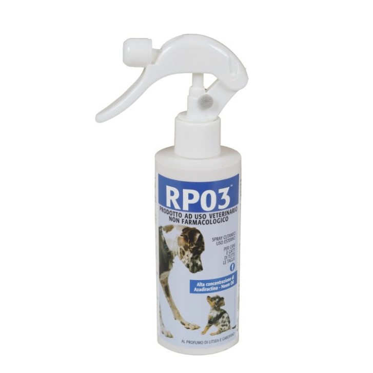 RP03 Spray Cutaneo Naturale per Cani e Gatti 200ml - FARMANEEM Srl