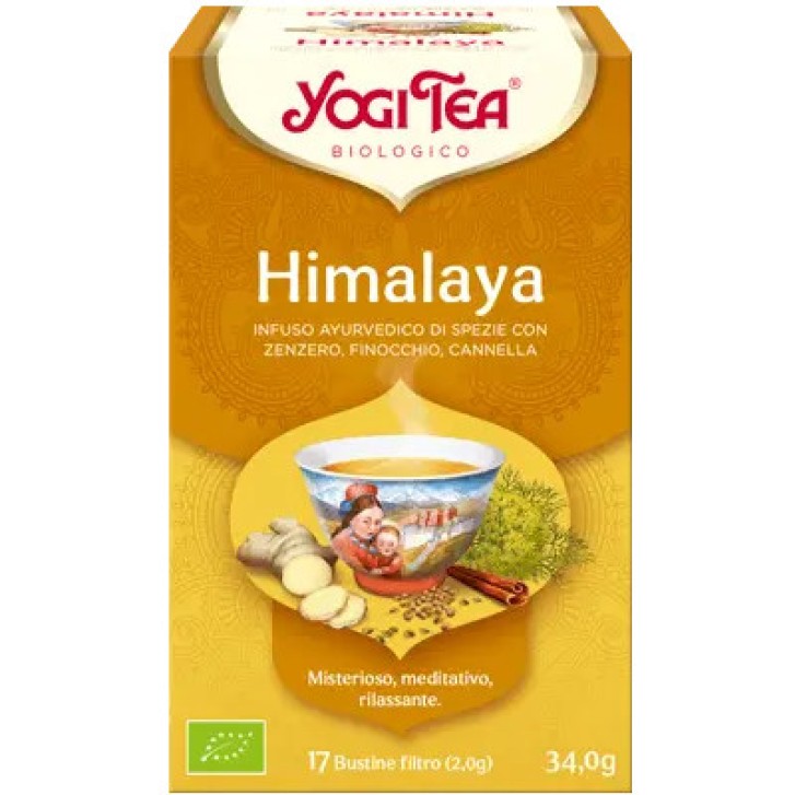 Himalaya Bio Infuso Ayurvedico 17 Bustine - Yogi Tea Himalaya Bio Infuso Ayurvedico 17 Bustine - Yogi Tea